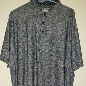 Men's bluish gray Under Armour XXL polo shirt EUC